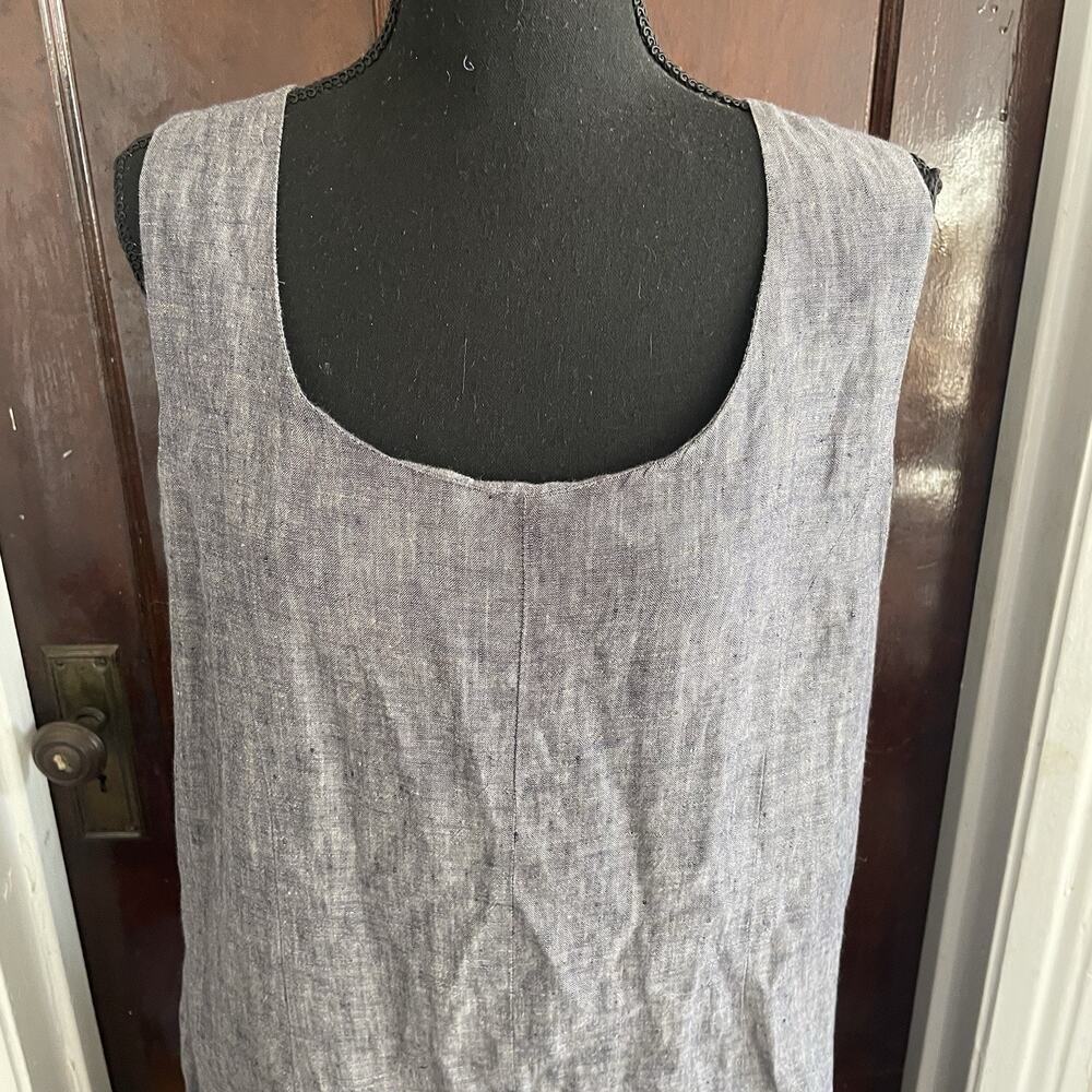 Chalet Et Ceci Linen Sheath Dress - Picture 4 of 8
